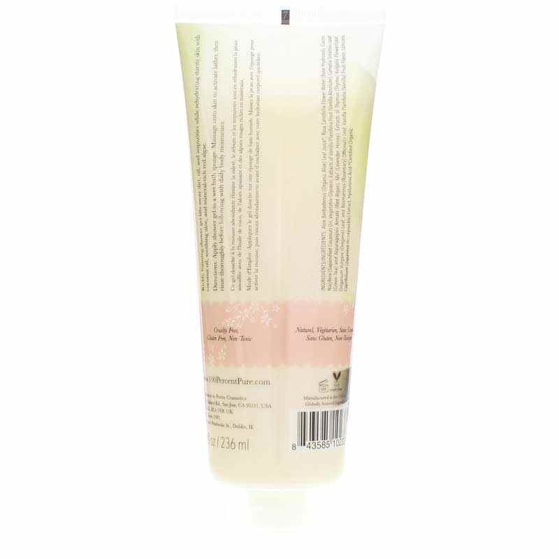 Shower Gel, Vanilla Bean, by 100% Pure, image #2