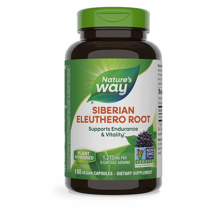 Siberian Eleuthero Root, by Natures Way