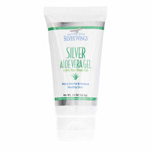 Silver Aloe Vera Gel with Tea Tree Oil, by Natural Path Silver Wings