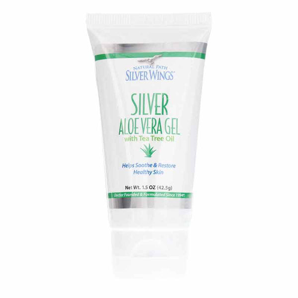 Natural Path Silver Wings, Silver, Aloe Vera Gel with Tea Tree Oil