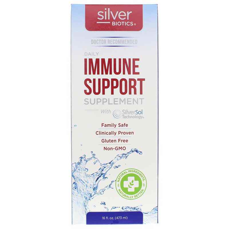 Silver Biotics Daily Immune Support, 16 Oz, by American Bio-Tech Labs