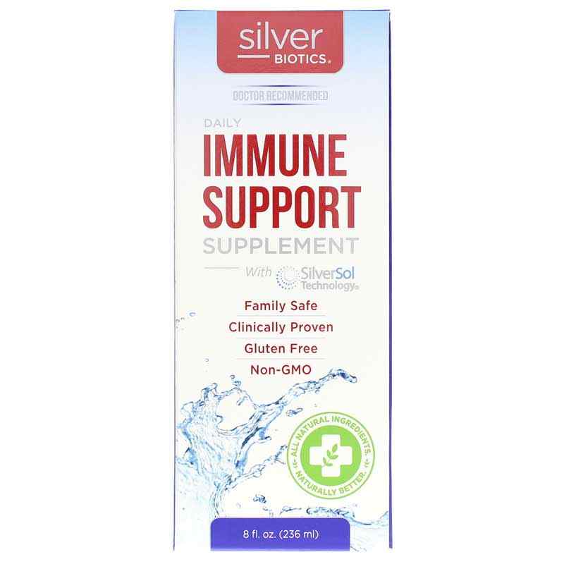 Silver Biotics Daily Immune Support, 8 Oz, by American Bio-Tech Labs