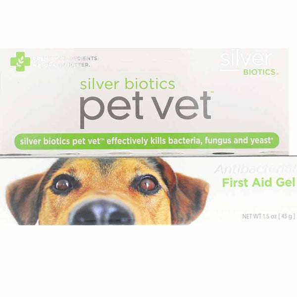 Silver Biotics Pet Vet First Aid Gel, American Bio-Tech Labs