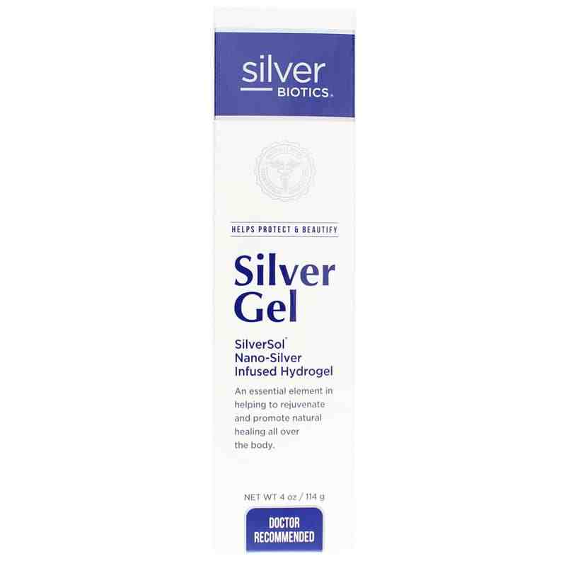 Silver Biotics Silver Gel, 4 Oz, by American Bio-Tech Labs