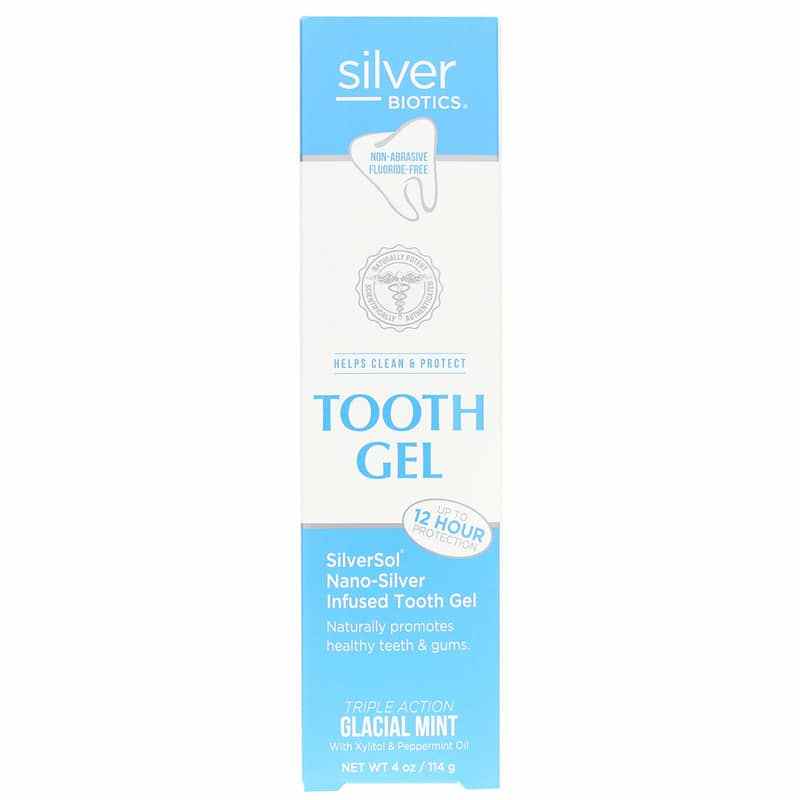 Silver Biotics Tooth Gel, Glacial Mint, by American Bio-Tech Labs
