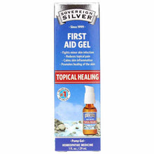 Silver First Aid Gel, 1 Oz, by Sovereign Silver