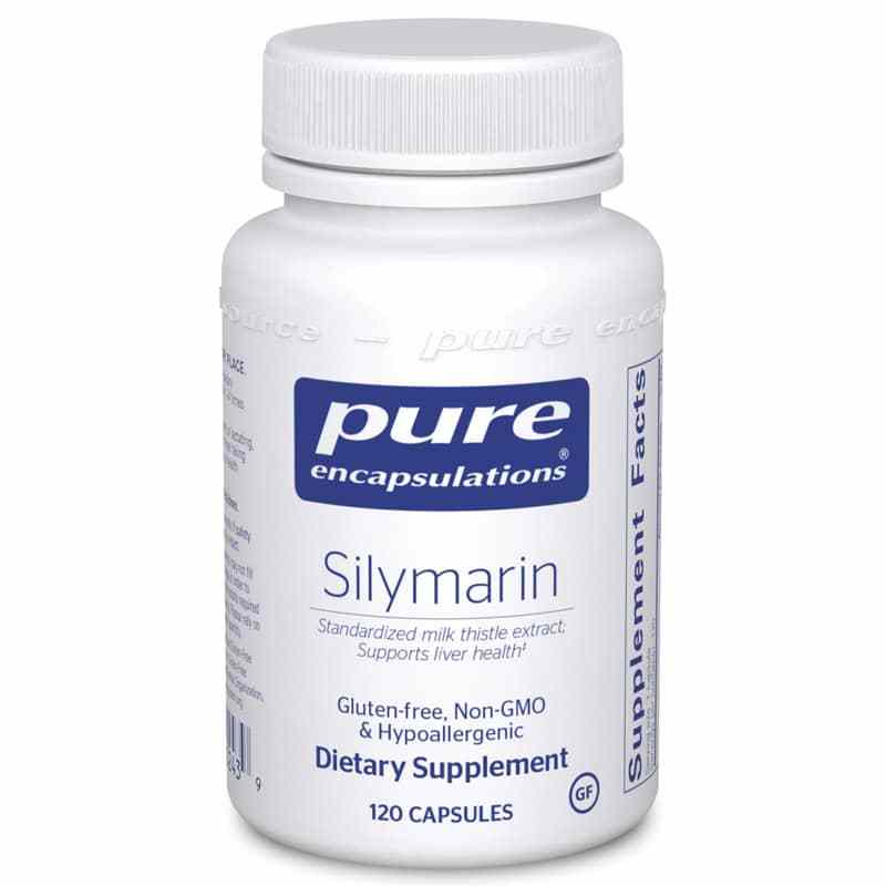 Silymarin Milk Thistle Extract, 120 Capsules, by Pure Encapsulations