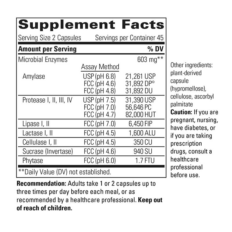 Similase Lipo Lipase Digestive Enzymes, by Integrative Therapeutics, image #4