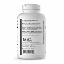 White bottle of Similase Sensitive Stomach Digestive Enzymes with white cap and black label containing product information an