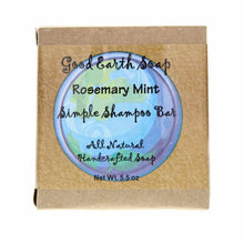 Simple Shampoo Bar, Rosemary Mint, by Good Earth