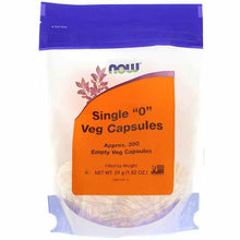 Single 0 Empty Vcaps, by NOW Foods