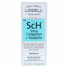 Sinus Congestion & Headache, by Liddell Laboratories