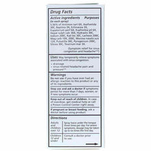 Sinus Congestion & Headache, by Liddell Laboratories, image #3