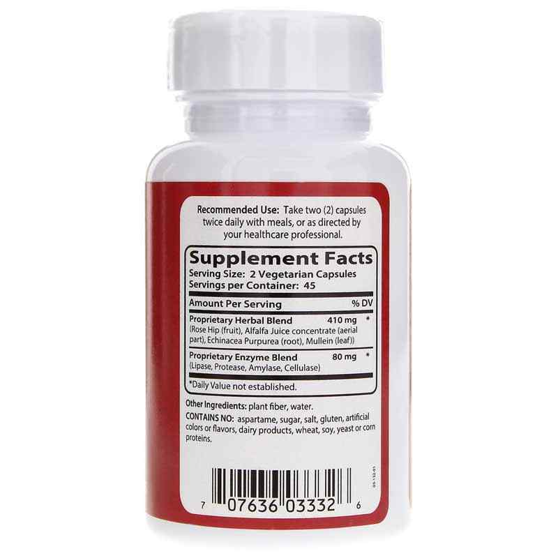 Sinus Support Formula 301, by Ness Enzymes, image #2
