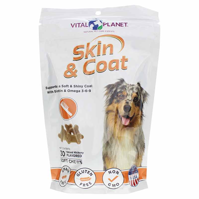 Skin & Coat Soft Chews, by Vital Planet