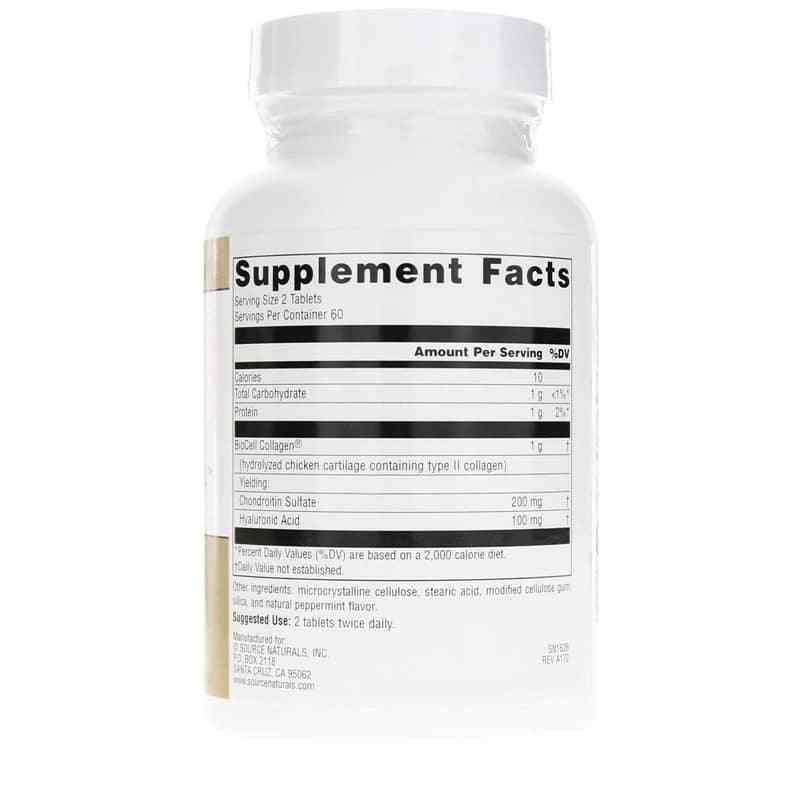 Skin Eternal Hyaluronic Acid 50 Mg Tablets, 120 Tablets, by Source Naturals, image #2