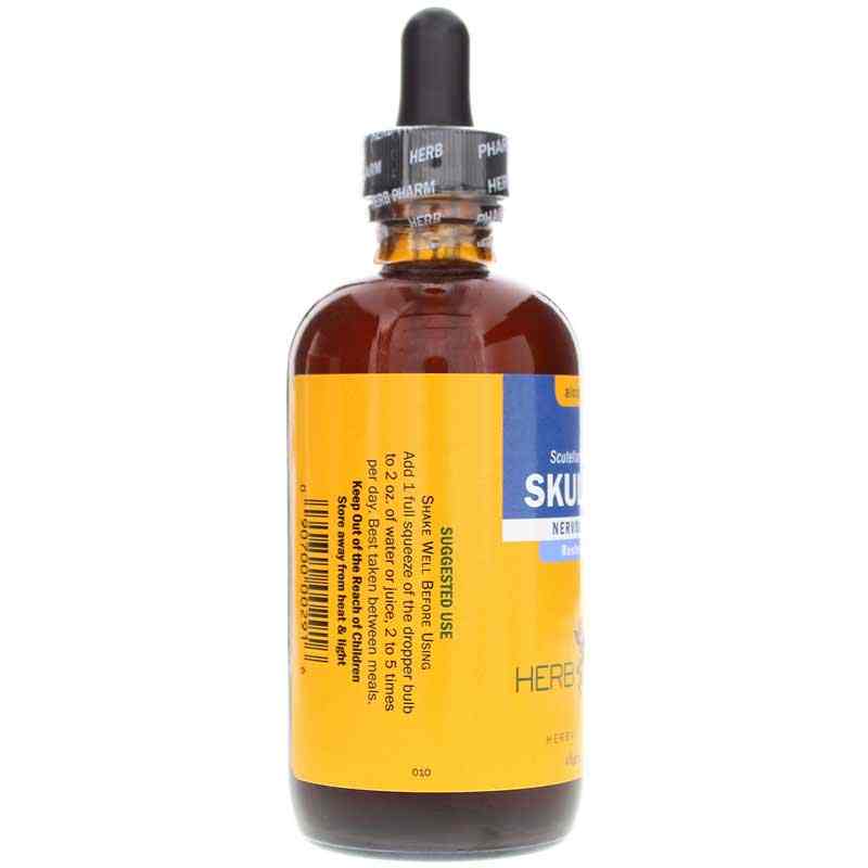 Skullcap Extract Alcohol Free, 4 Oz, by Herb Pharm, image #3