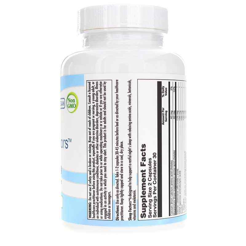 Sleep Factors, by Nutra Biogenesis, image #2