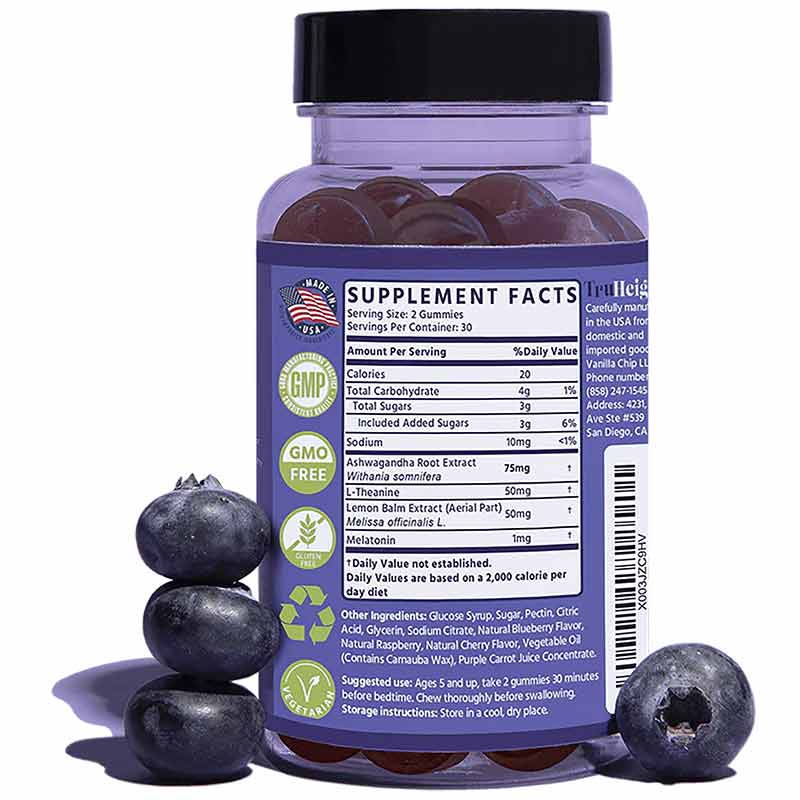 Sleep Gummy, 60 Gummies, by TruHeight, image #2
