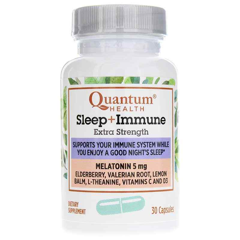 Sleep + Immune Extra Strength with 5 Mg Melatonin, by Quantum Health