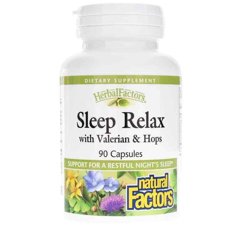 Sleep Relax with Valerian & Hops, by Natural Factors