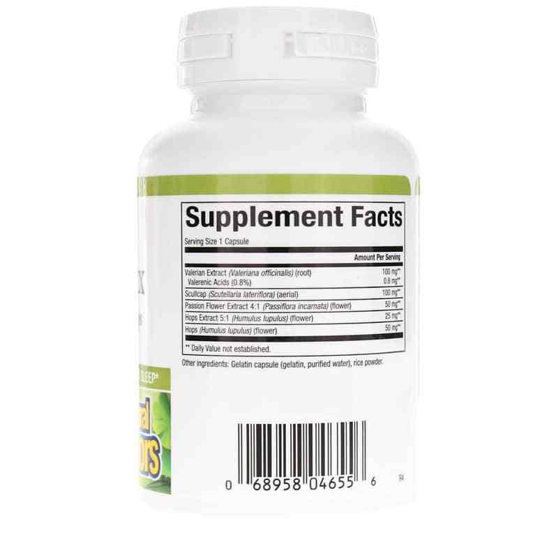 Sleep Relax with Valerian & Hops, by Natural Factors, image #2