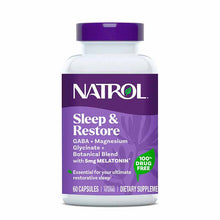 Sleep & Restore Capsule with Melatonin, 60 Capsules, by Natrol