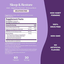 Sleep & Restore Capsule Non-Melatonin, 60 Capsules, by Natrol, image #4