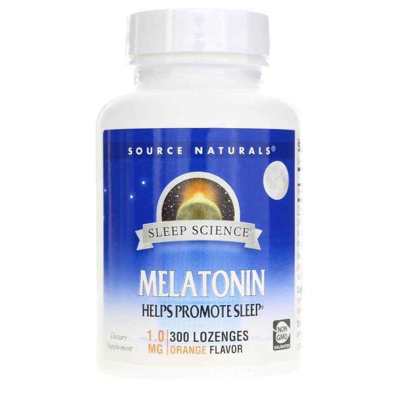 Sleep Science Melatonin 1 Mg Lozenges, by Source Naturals