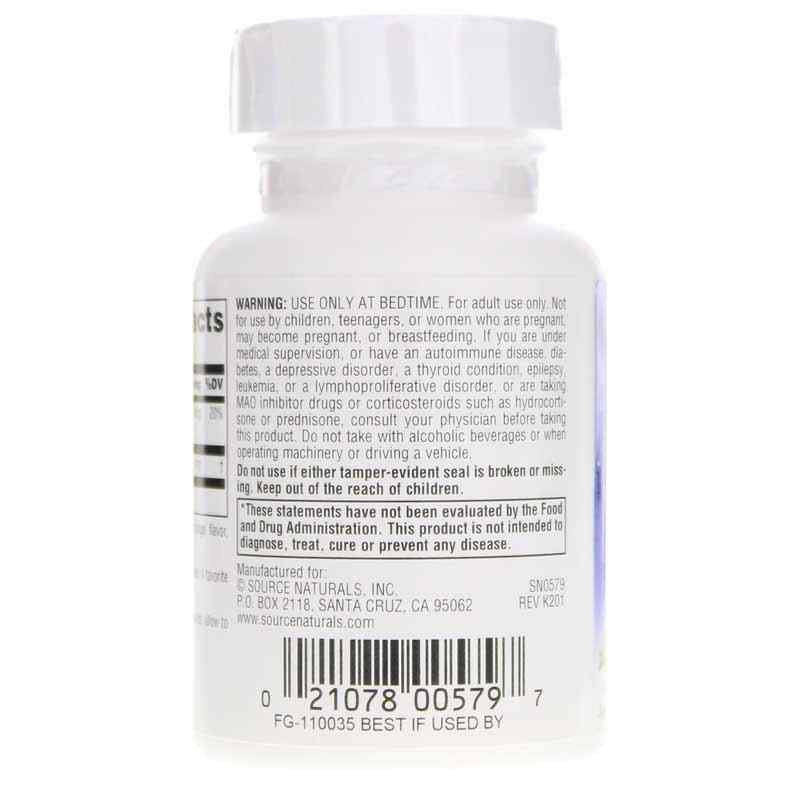 Sleep Science Melatonin 5 Mg Lozenges, Orange, 50 Lozenges, by Source Naturals, image #3