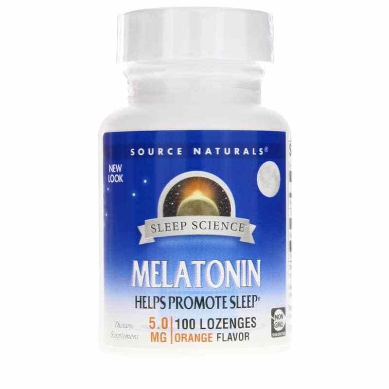 Sleep Science Melatonin 5 Mg Lozenges, by Source Naturals