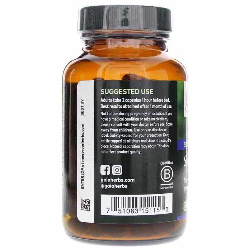 Sleep Thru, 120 Liquid Phyto Caps, by Gaia Herbs, image #3