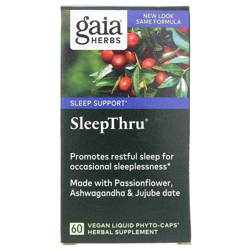 Sleep Thru, 60 Liquid Phyto Caps, by Gaia Herbs