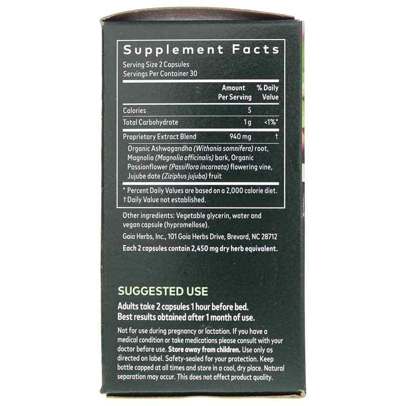 Sleep Thru, 60 Liquid Phyto Caps, by Gaia Herbs, image #2