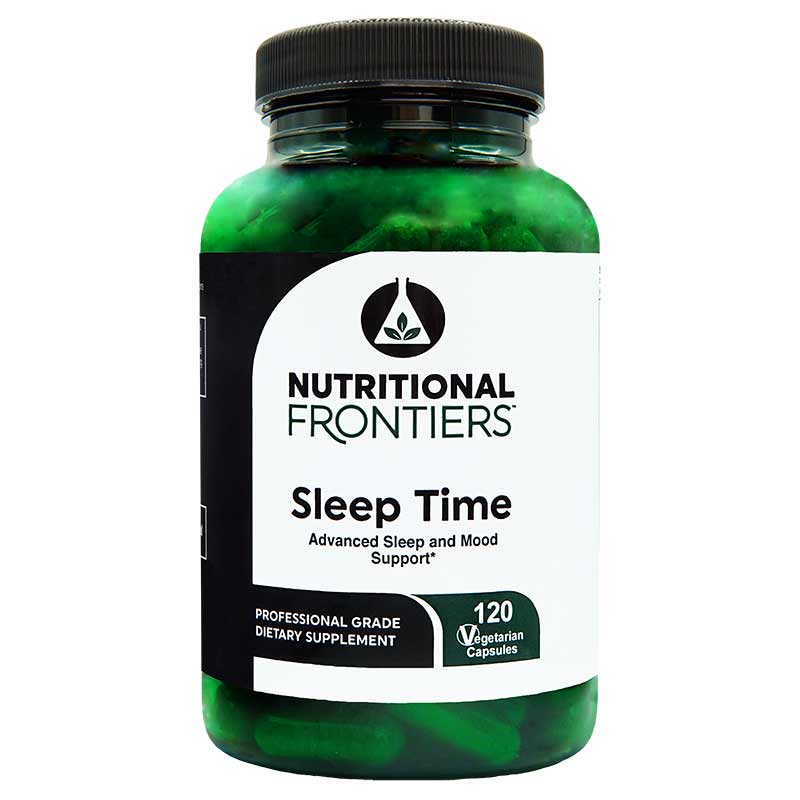 Sleep Time New Formula, 120 Veg Capsules, by Nutritional Frontiers