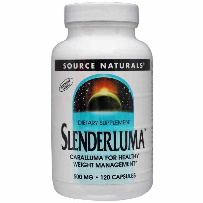 Slenderluma 500 Mg, 120 Capsules, by Source Naturals