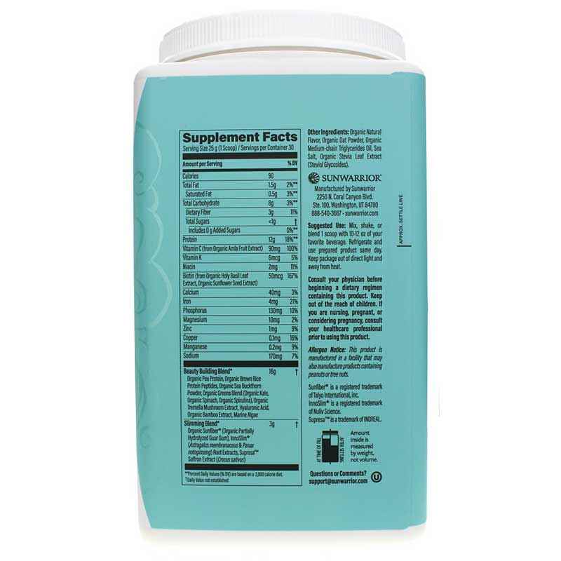 SLIM Collagen Boost, Vanilla, by Sunwarrior, image #2