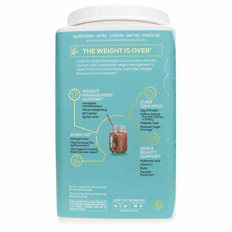 SLIM Collagen Boost, Vanilla, by Sunwarrior, image #4