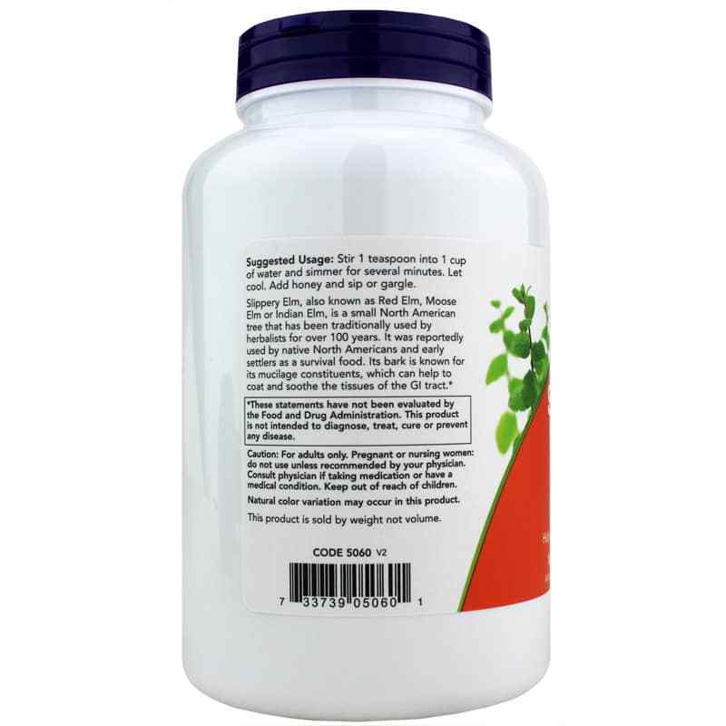 Slippery Elm Powder, by NOW Foods, image #3
