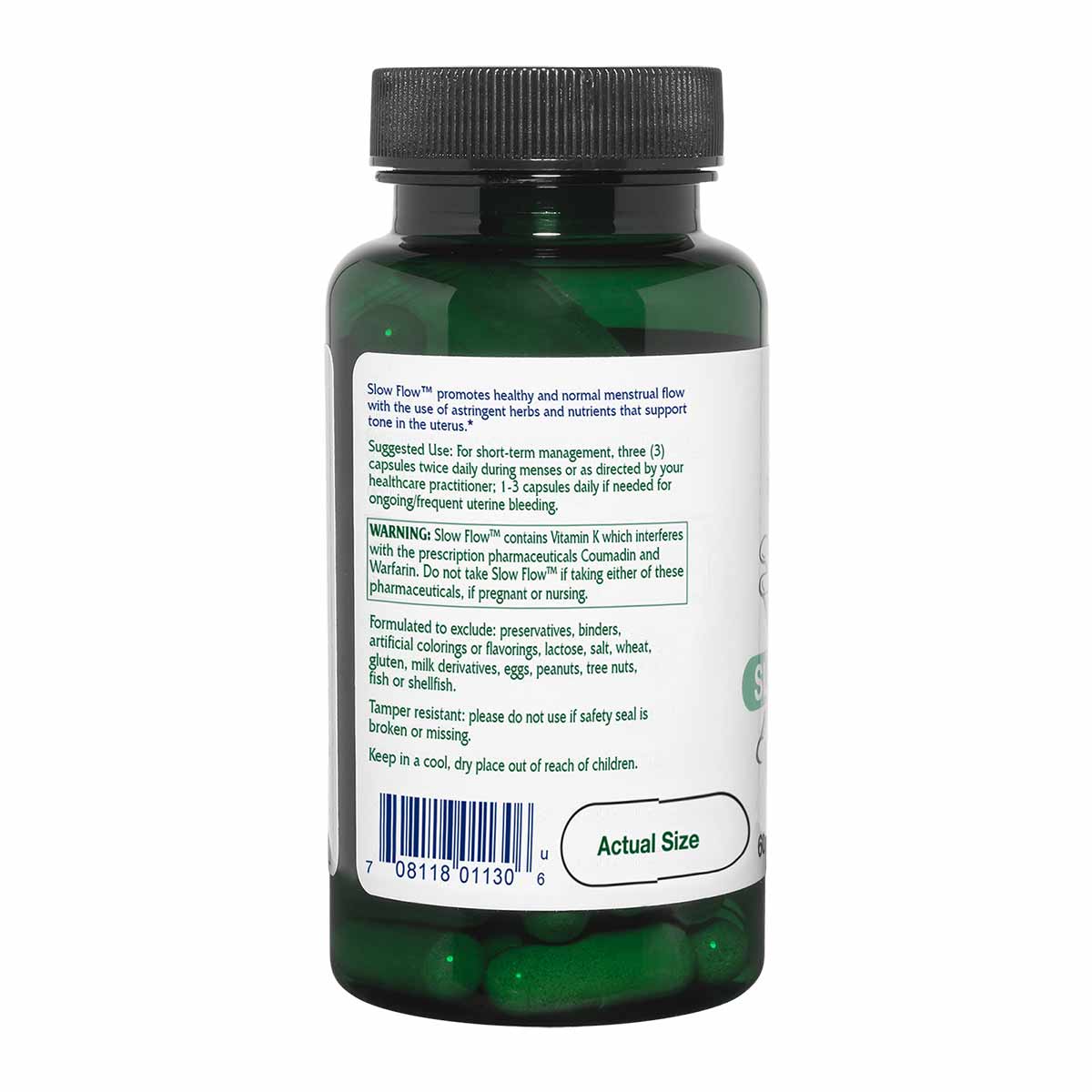 Slow Flow, 60 Veg Capsules, by Vitanica