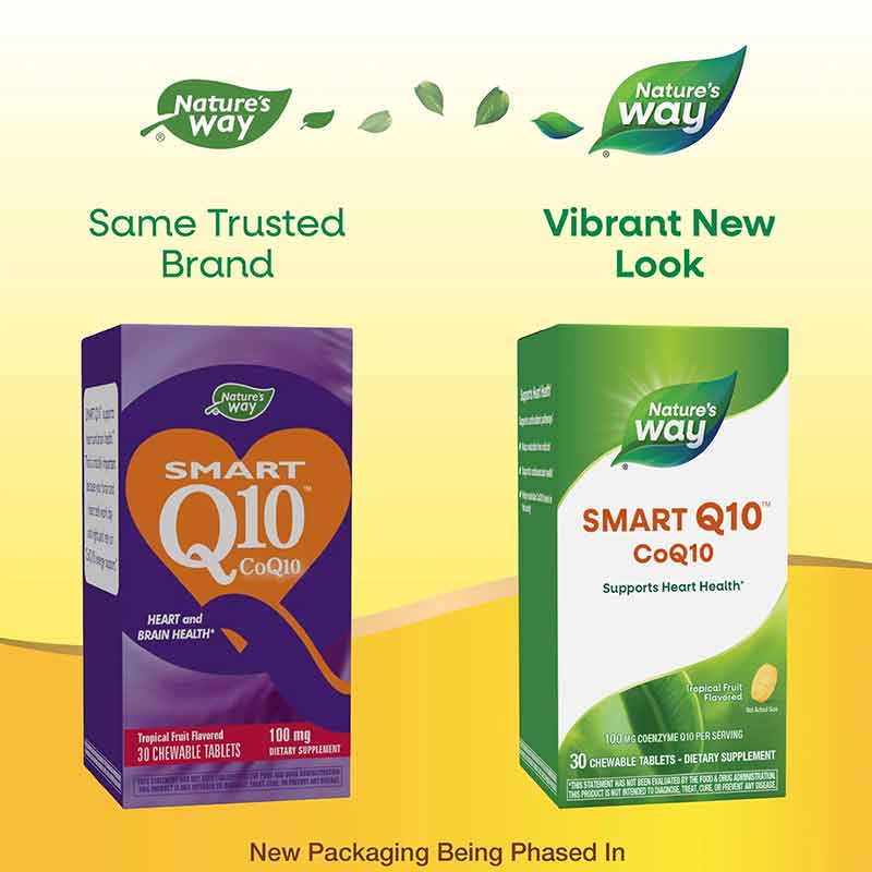 Smart Q10 100 Mg, Orange, by Natures Way, image #2