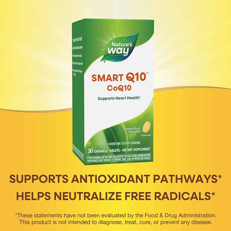 Smart Q10 100 Mg, Orange, by Natures Way, image #3