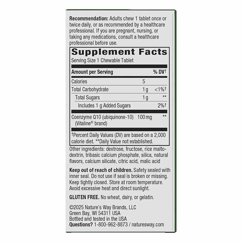 Smart Q10 100 Mg, Tropical Fruit, by Natures Way, image #2
