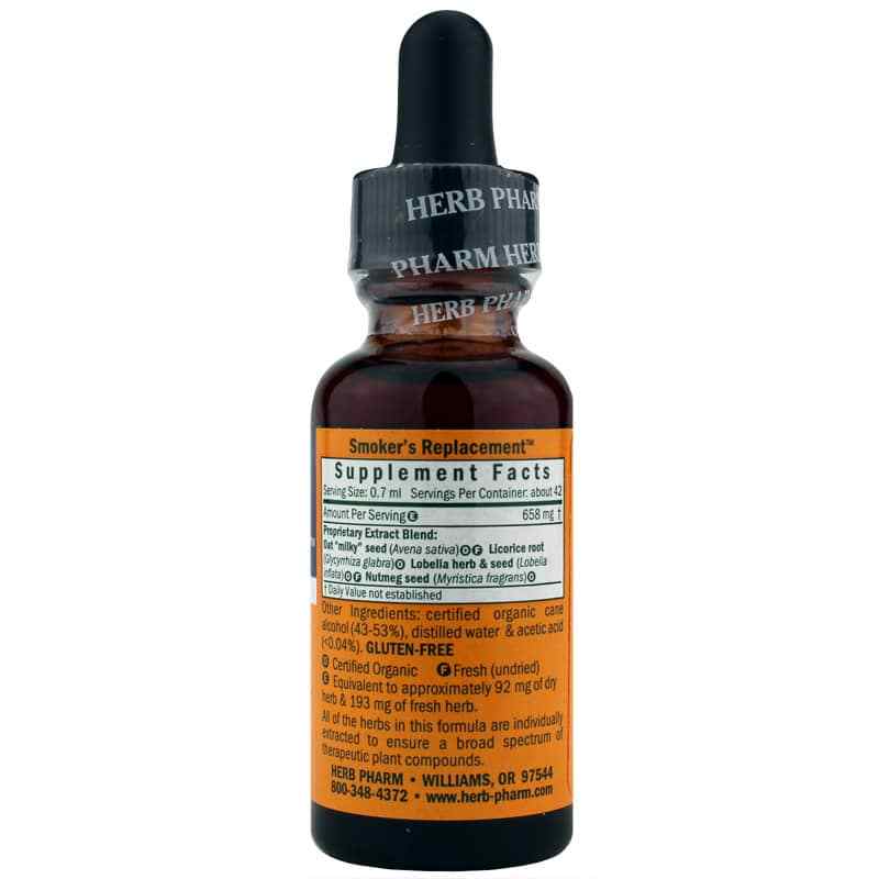 Smoker's Replacement, 1 Oz, by Herb Pharm, image #2