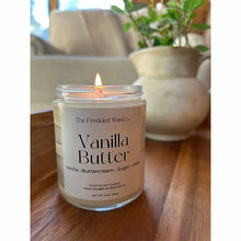 Soy Wax Candle, Vanilla Butter, by The Freckled Wood Co.