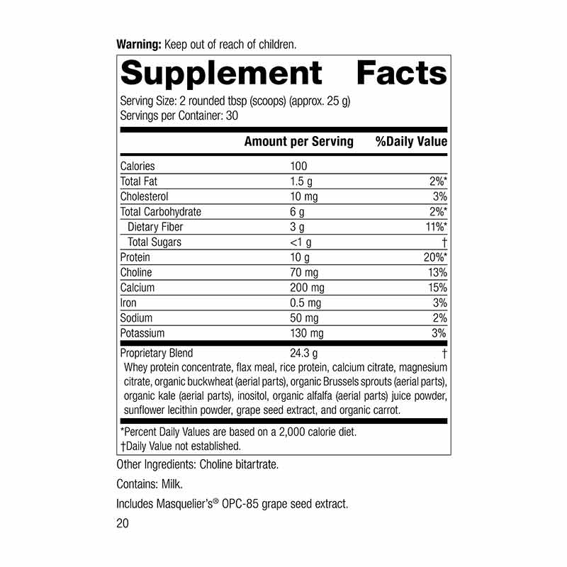 SP Complete Powder, Plain, by Standard Process, image #2