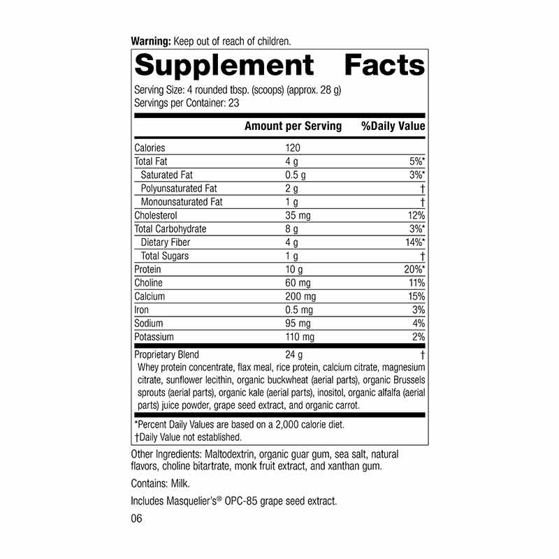 SP Complete Powder, Vanilla, by Standard Process, image #2