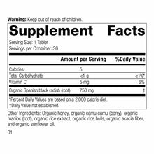 Spanish Black Radish, 30 Tablets, by Standard Process, image #2