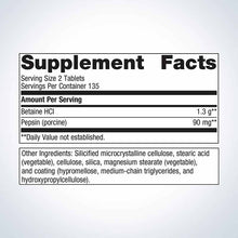 SpectraZyme Betaine HCL + Pepsin, 270 Tablets, by Metagenics, image #2
