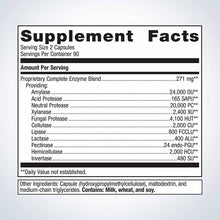 SpectraZyme Complete Enzymes, 180 Capsules, by Metagenics, image #2